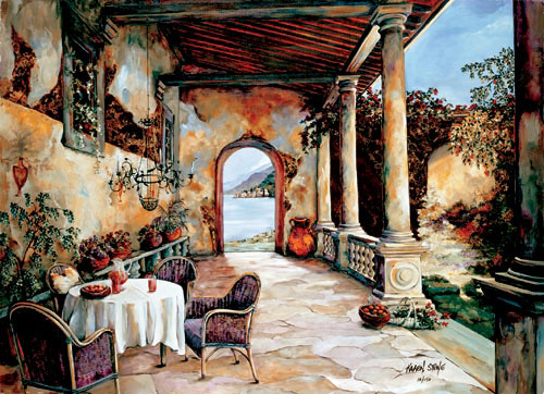 Loggia by the Sea, by Karen Stene