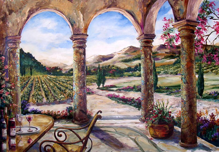 Sedona Portico, by Karen Stene