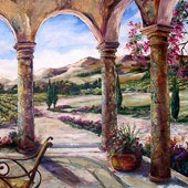 Sedona Portico, by Karen Stene