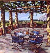 Vinyard Veranda, by Karen Stene